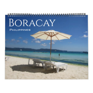 Boracay 2025 groß kalender