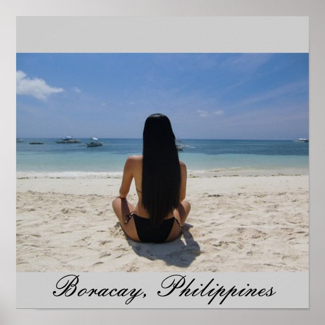 Boracay Beach Poster (Vorne)