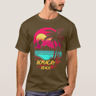 Boracay Beach Retrowave T-Shirt