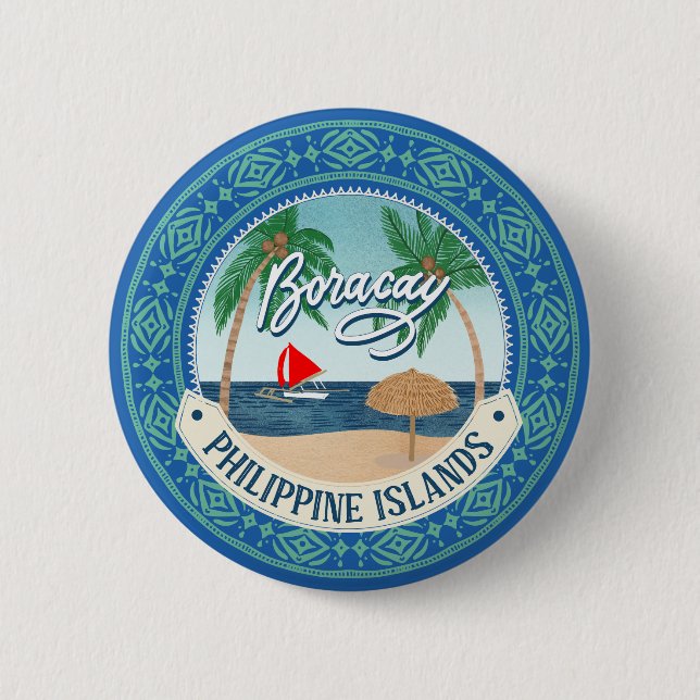 Boracay Button (Vorderseite)