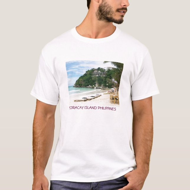 BORACAY-INSEL PHILIPPINEN T-Shirt (Vorderseite)