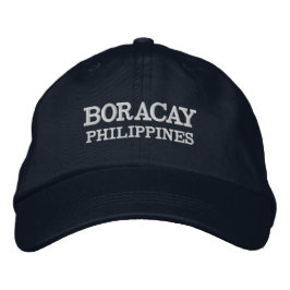 Boracay Philiippines Baseball Hat Bestickte Baseballkappe