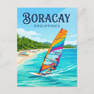 Boracay Philippinen Postkarte