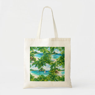 Boracay Tropische Strandpalme Tragetasche