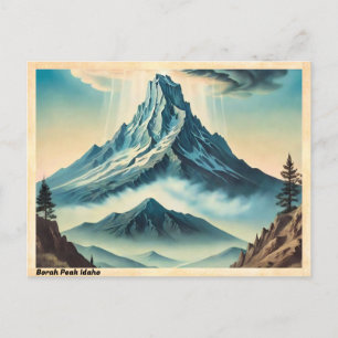 Borah Peak Idaho Postkarte