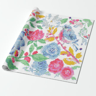 Bordado de la Naturaleza Geschenkpapier