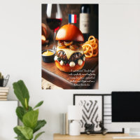 Bordeaux Bistro Burger 24 x 36