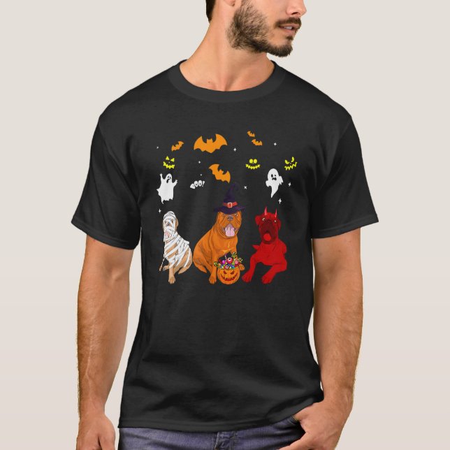 Bordeaux-Dogge T-Shirt (Vorderseite)