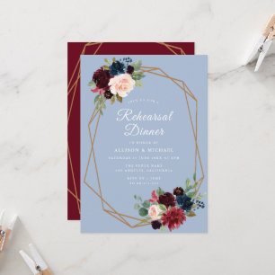 Bordeaux-Dusty-Probe-Dinner Einladung