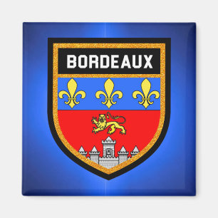 Bordeaux-Flagge Magnet