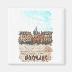 Bordeaux France Place de la Bourse Travel Magnet