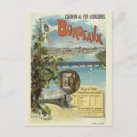 Bordeaux France Vintage Poster 1896