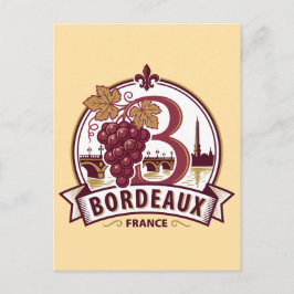 Bordeaux Frankreich Postkarte