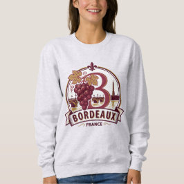 Bordeaux Frankreich Sweatshirt