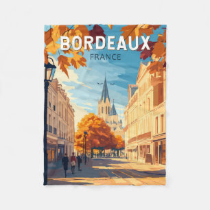 Bordeaux Frankreich Weinroute Mendrisiotto Vintag Fleecedecke
