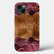 Bordeaux-Glitzer-Marmor