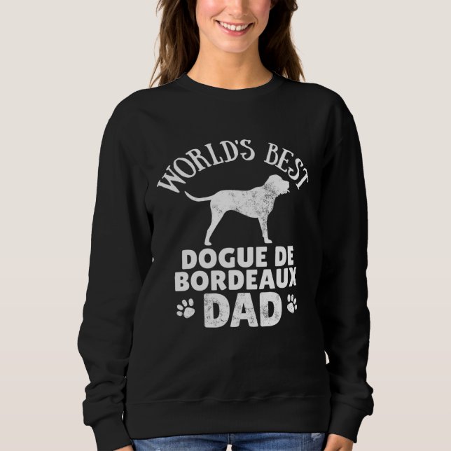 Bordeaux Great Dane Sweatshirt (Vorderseite)
