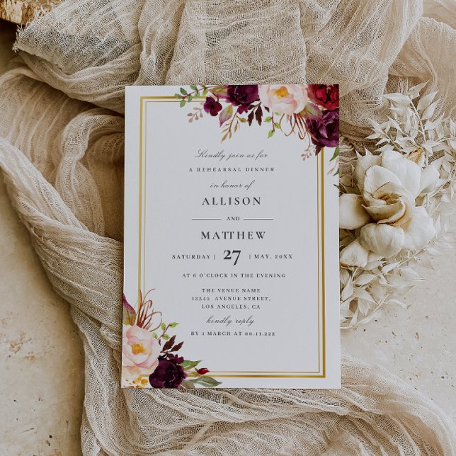 Bordeaux Herbst Probe Einladung (Von Creator hochgeladen)