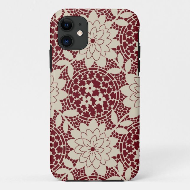 Bordeaux-Krippe Case-Mate iPhone Hülle (Rückseite)