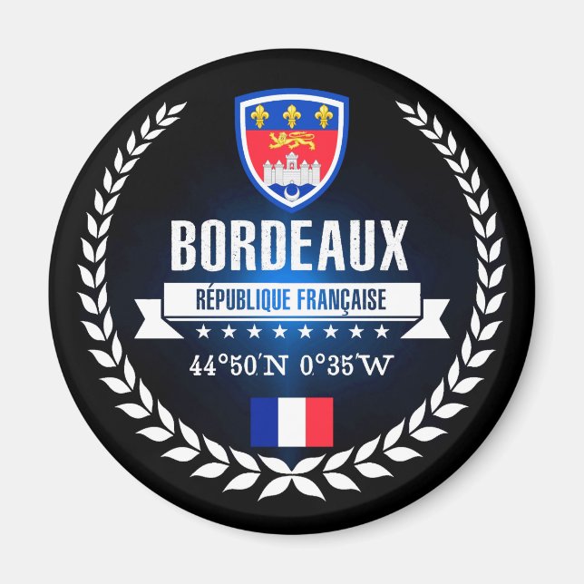 Bordeaux Magnet (Vorne)