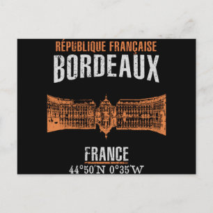 Bordeaux Postkarte
