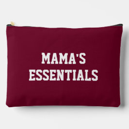 Bordeaux Red Mama's Essentials Accessoire Bag Zubehörtasche