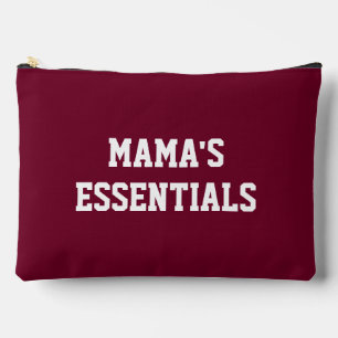 Bordeaux Red Mama's Essentials Accessoire Bag Zubehörtasche