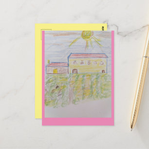 Bordeaux Weinkeller Postkarte