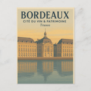 BORDEAUX — WEINSTADT & ERBE POSTKARTE