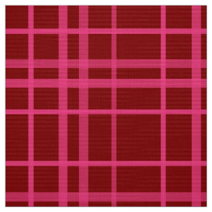 Bordeauxrosa Karo-Gitter-Design  Stoff