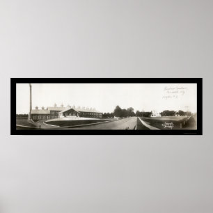 Bordens Milch-Fabrik-Foto 1910 Poster