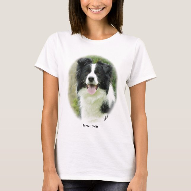 Border-Collie 9A14D-19 T-Shirt (Vorderseite)