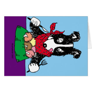 Border-Collie-Abendessen