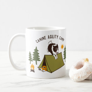 Border Collie Agility Dog Custom Canine Cartoon Kaffeetasse