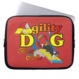 Border Collie Agility Laptopschutzhülle