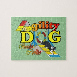 Border Collie Agility Puzzle
