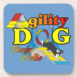 Border Collie Agility Untersetzer