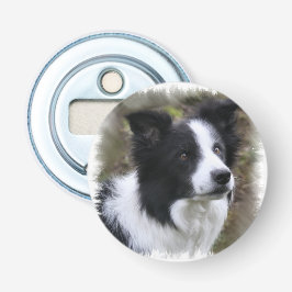 Border Collie Art Flaschenöffner