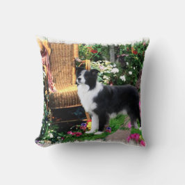 Border Collie Art Geschenke Kissen