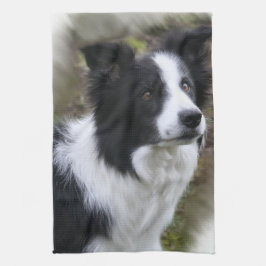 Border Collie Art Geschirrtuch