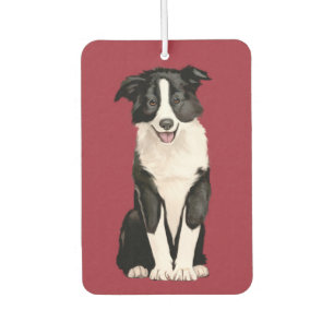 Border Collie Autolufterfrischer
