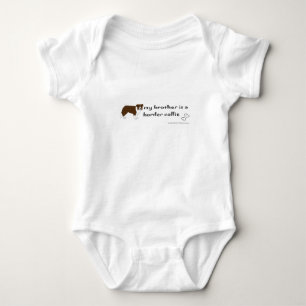 Border Collie Baby Strampler