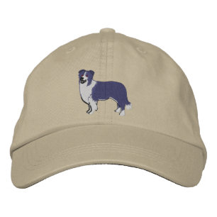 Border-Collie-Baseballmütze Bestickte Baseballkappe
