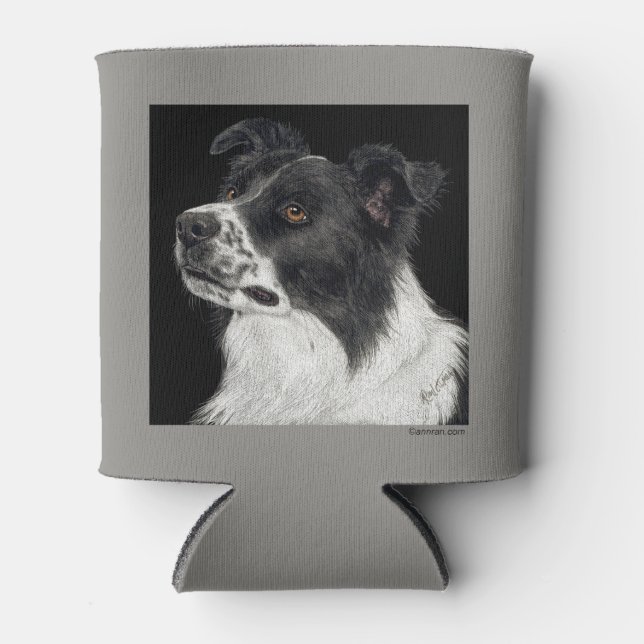 Border Collie - "Ben" Dosenkühler (Vorderseite)