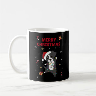 Border Collie Christmas Dog Wintertiere Hunde Kaffeetasse