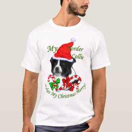 Border Collie Christmas Geschenke T-Shirt