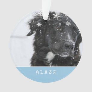 Border Collie Christmas Personalisiert Pet Foto Ornament