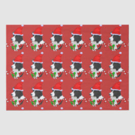 Border Collie Christmas Seidenpapier