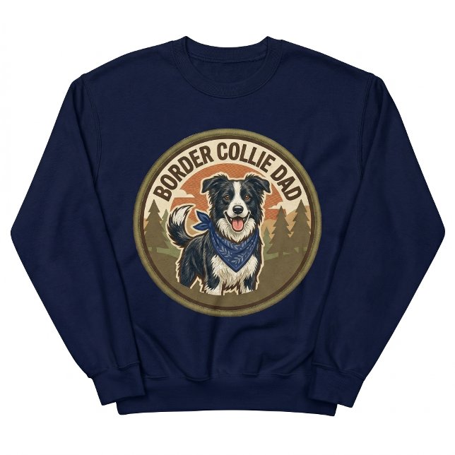 Border Collie Dad Crewneck | Geschenk für Border C Sweatshirt (Von Creator hochgeladen)