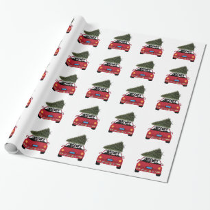 Border-Collie, die Paper~The Weihnachtsbaum Geschenkpapier
